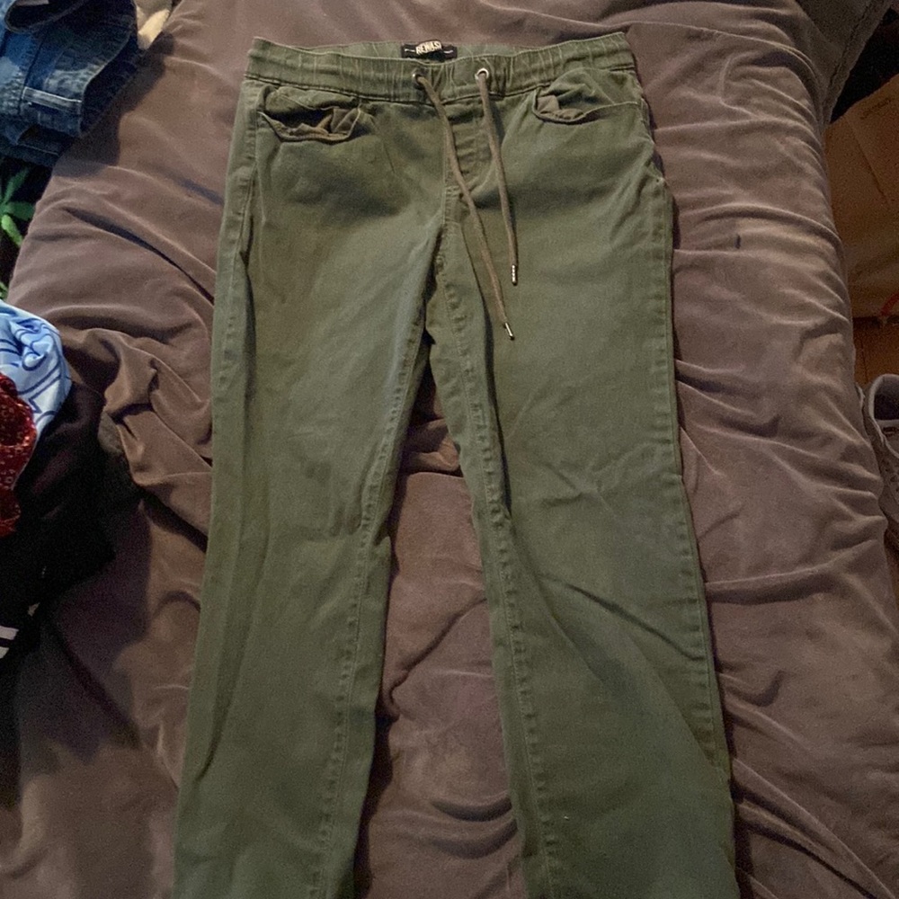 Army green Rewash pants